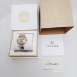 Versace Palazzo Empire Silver Dial Silver Mesh Bracelet Watch for Women - VEDV00419