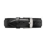 Daniel Wellington Classic Sheffield Black Dial Black Leather Strap Watch For Men - DW00100133