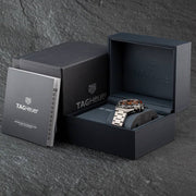 Tag Heuer Formula 1 Chronograph Ceramic Black Dial Silver Steel Strap Watch for Men - CAZ101AH.BA0842