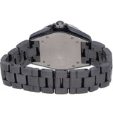 Chanel J12 Quartz Diamonds Black Dial Black Steel Strap Watch for Women - J12 H1625