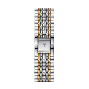 Tissot Everytime Medium White Dial Two Tone Mesh Bracelet Watch For Men - T109.410.22.033.00