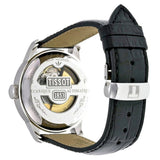 Jam Tangan Pria Tissot T Classic Le Locle Automatic Silver Dial Black Leather Strap - T41.1.423.33