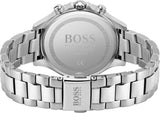 Hugo Boss Hera Black Dial Silver Steel Strap Watch for Women - 1502593