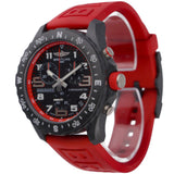 Breitling Endurance Pro Black Dial Red Rubber Strap Watch for Men - X82310D91B1S1