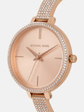 Michael Kors Jaryn Quartz Rose Gold Dial Rose Gold Steel Strap Watch For Women - MK3785