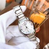 Tissot T Wave Mother of Pearl Dial Jam Tangan Tali Baja Dua Warna Untuk Wanita - T023.210.11.117.00