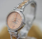Michael Kors Sofie Quartz Rose Gold Dial Two Tone Steel Strap Watch For Women - MK3972