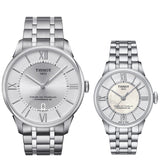 Tissot Chemin Des Tourelles Powermatic 80 Silver Dial Silver Steel Strap Jam Tangan Untuk Pria - T099.407.11.038.00