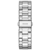 Guess Confetti Diamonds Silver Dial Silver Steel Strap Watch for Women - W0774L7