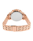 Fossil Boyfriend Chronograph Rose Gold Dial Rose Gold Steel Strap Watch for Women - ES3380