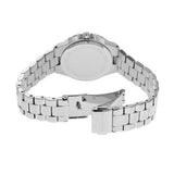 Michael Kors Lennox Three-Hand Blue Dial Silver Steel Strap Watch For Women - MK7397