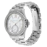 Michael Kors Everest Three hand Silver Dial Silver Steel Strap Watch For Women - MK7403