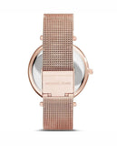 Michael Kors Darci Rose Gold Dial Rose Gold Mesh Bracelet Watch for Women - MK3369