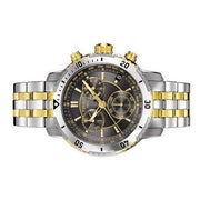 Tissot T Sport PRS 200 Chronograph Black Dial Two Tone Steel Strap Watch For Men - T067.417.22.051.00