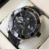 Tag Heuer Aquaracer Black Moon Dial Watch for Men - WAY201J.FC6370