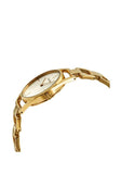 Calvin Klein Dainty White Dial Gold Steel Strap Watch for Women - K7L23546