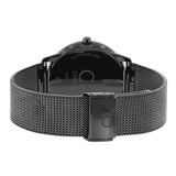 Calvin Klein Minimal Black Dial Black Mesh Bracelet Watch for Women - K3M524B1