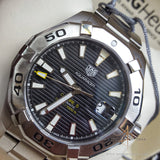 Tag Heuer Aquaracer Black Dial Watch for Men - WAY2010.BA0927