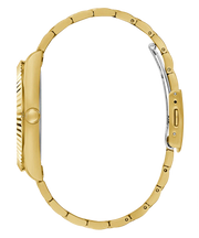 Guess Connoisseur Analog Gold Dial Gold Steel Strap Watch For Men - GW0542G2
