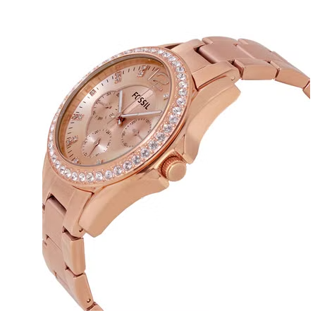 Fossil watch strap 18mm 2025 rose gold