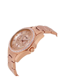 Fossil Riley Multifunction Rose Gold Dial Rose Gold Steel Strap Watch for Women - ES2811