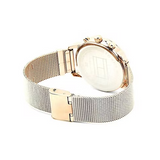Tommy Hilfiger Blake Quartz Gold Dial Gold Mesh Bracelet Watch for Women - 1782303