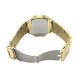 Fossil Retro Digital Gold Dial Gold Steel Strap Watch for Men - FS5843