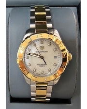 Tag Heuer Aquaracer White Mother of Pearl Dial Watch for Women - WBD1322.BB0320