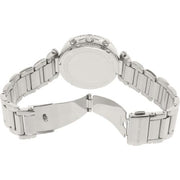 Michael Kors Sawyer Navy Blue Dial Silver Steel Strap Watch for Women - MK6224