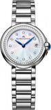 Maurice Lacroix Fiaba Diamonds Mother of Pearl Dial Silver Steel Strap Watch for Women - FA1004-SD502-170-1