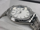 Maurice Lacroix Aikon Date White Dial Silver Steel Strap Watch for Men - AI1008-SS002-131-1