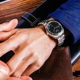 Tissot PR 100 Jam Tangan Kuarsa Stainless Steel Sport Chic Untuk Pria - T101.410.11.051.00