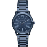 Michael Kors Hartman Quartz Blue Dial Blue Steel Strap Watch For Women - MK3509