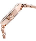 Michael Kors Runway Rose Gold Dial Rose Gold Steel Strap Watch For Women - MK5853