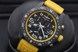 Breitling Endurance Pro Black Dial Yellow Rubber Strap Watch for Men - X82310A41B1S1