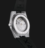 Tissot PRX Powermatic 80 Black Dial Black Rubber Strap Watch for Men - T137.407.17.051.00