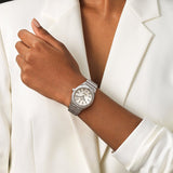 Breitling Chronomat 32 Diamonds White Dial Silver Steel Strap Watch for Women - A77310591A1A1