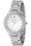 Fossil Jesse White Dial Silver Steel Strap Watch for Women - ES2362