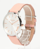 Coach Perry White Dial Pink Leather Strap Watch for Women - 14503118