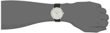 Calvin Klein High Noon Quartz White Dial Black Leather Strap Watch for Men - K8M211C6