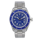 Michael Kors Maritime Three-Hand Blue Dial Silver Steel Strap Watch for Men - MK9160