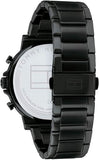 Tommy Hilfiger Daniel Black Dial Black Steel Strap Watch for Men - 1710414