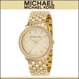 Michael Kors Argyle Glitz Rose Gold Dial Rose Gold Steel Strap Watch For Women - MK3120