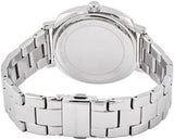 Michael Kors Nia Quartz Silver Dial Silver Steel Strap Watch For Women - MK3988