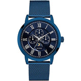 Guess Delancey Analog Blue Dial Blue Mesh Bracelet Watch for Men - W0871G3