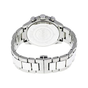 Tissot V8 Quartz T Sport Chronograph White Dial Silver Steel Strap Watch For Men - T106.417.11.031.00