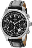 Guess Persuit Multifunction Black Dial Black Leather Strap Watch for Men - W0500G2