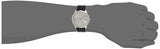 Calvin Klein Minimal Black Dial Black Leather Strap Watch for Men - K3M211C3