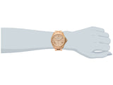Fossil Cecile Rose Gold Dial Rose Gold Steel Strap Watch for Women - AM4511