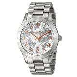 Michael Kors Layton Silver Dial Silver Steel Strap Watch for Women - MK5958